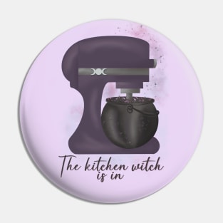 The Kitchen Witch Is In Pin