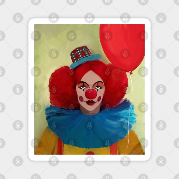 Killing clowns Magnet by Princifer