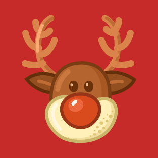 Merry Christmas  | Rudolph T-Shirt