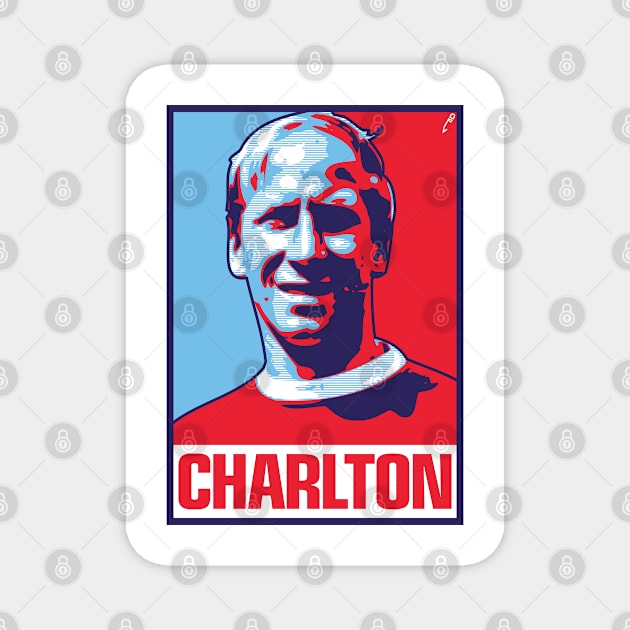 Charlton - ENGLAND Magnet by DAFTFISH