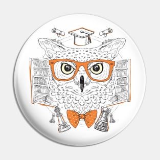 Owl smarts Pin