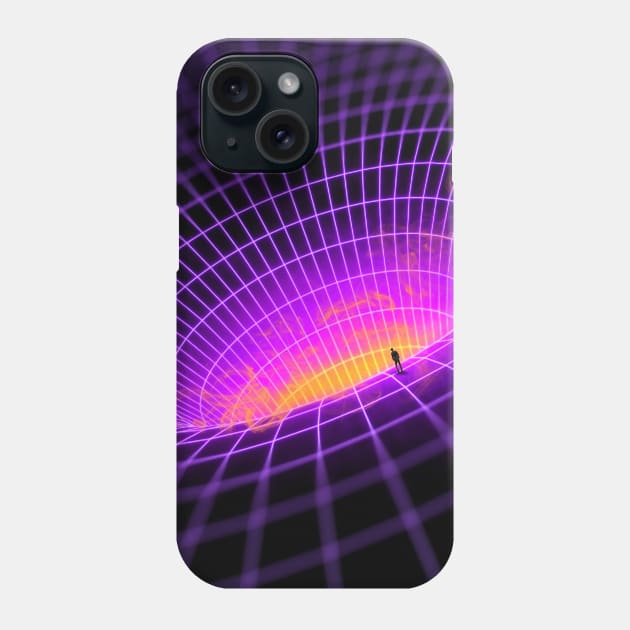 Digital abyss Phone Case by circlestances