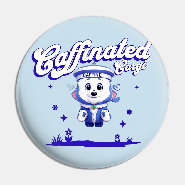 Caffine Pin by CloudEagleson