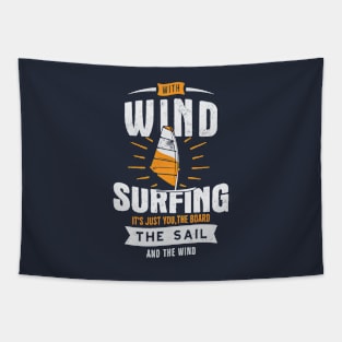 Wind Surfer Tapestry