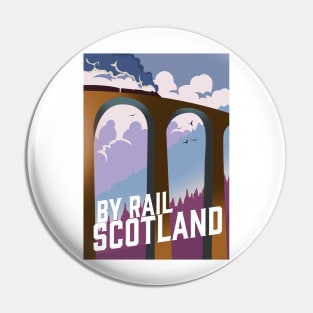 By Rail Scotland Pin