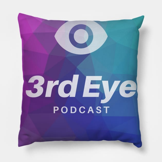 3rd Eye Logo Pillow by 3rdEyePodcast