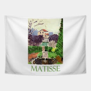 The Artist's Garden by Henri Matisse Tapestry