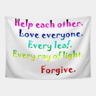 Help each other Tapestry