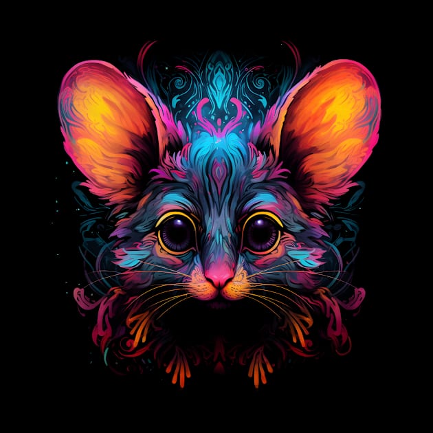 Neon Rodent #13 by Everythingiscute