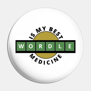 My Best Medicine - Wordle Inspired Theme Pin