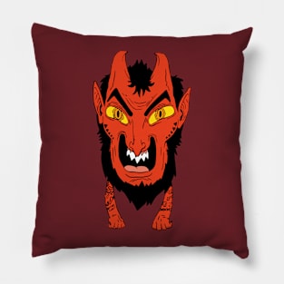 Devil Head Pillow