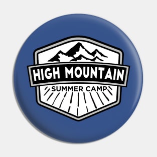 High Mountain Summer Camp Pin