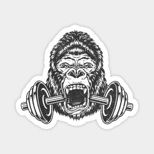 Gorilla Gym Magnet