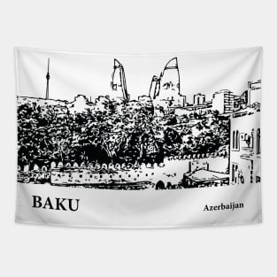 Baku Azerbaijan Tapestry