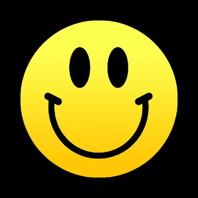 Mr Happy Smiley Face Positive Cute by TeeAbe