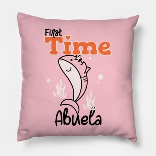 First Time Abuela Pillow