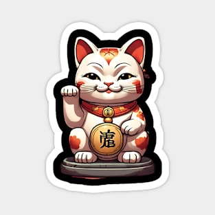 statue lucky cat Magnet