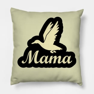 Duc Bird T-Shirt for Mom Birthday Gift for Mama and Grandma Pillow