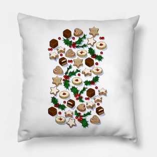 Christmas Treats and Cookies Pillow