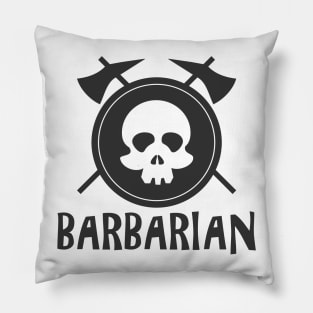 Barbarian Logo Pillow