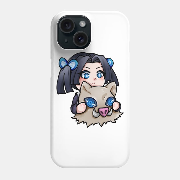 Kimetsu no yaiba - Aoi Kanzaki 💙 Phone Case by Anet Garol