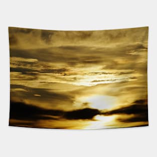 Dramatic Sunset Tapestry