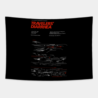 Traveler's Diarrhea Tapestry