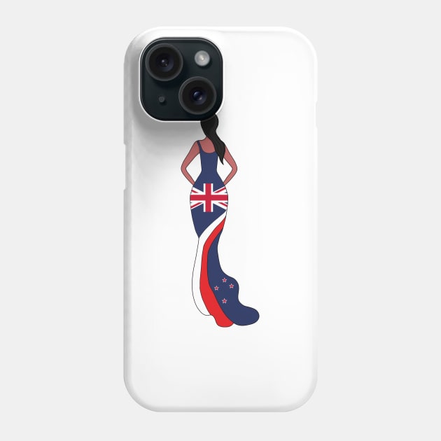 New Zealand Woman Phone Case by DiegoCarvalho