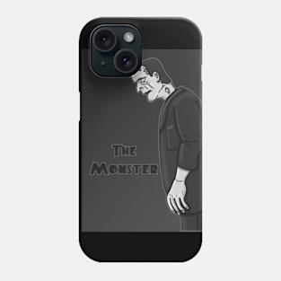 The Monster- Black and Gray Phone Case