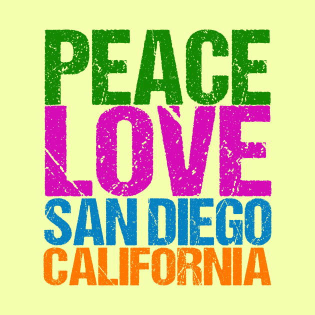 Peace Love San Diego by epiclovedesigns