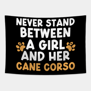 Cane Corso Girl Tapestry