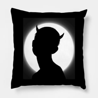 Devil Moon Pillow