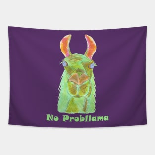 No Probllama Tapestry