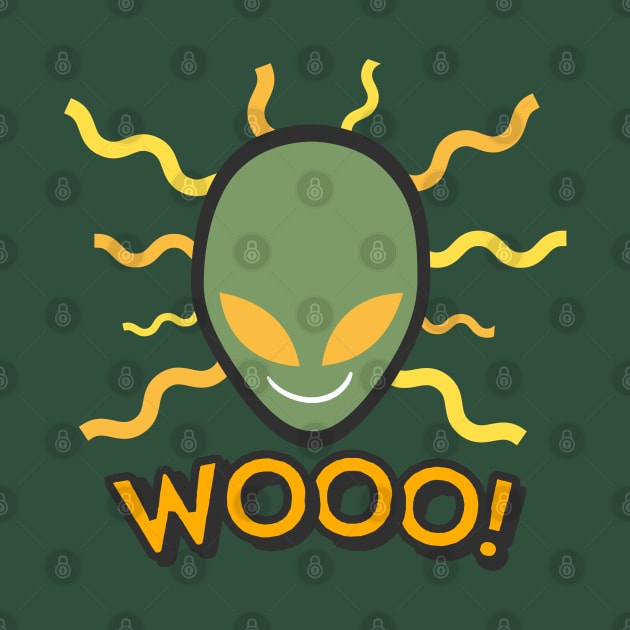 Alien saying Wooo! by TheSoldierOfFortune