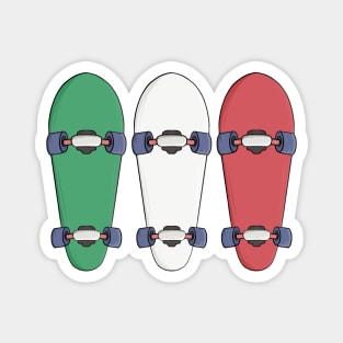 Italy Skateboards Magnet