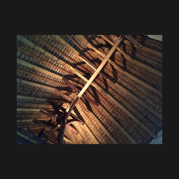 Alfriston Clergy House, Timber Beams by JohnDalkin