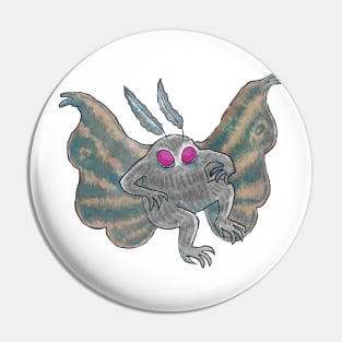 Cute Mothman Pin