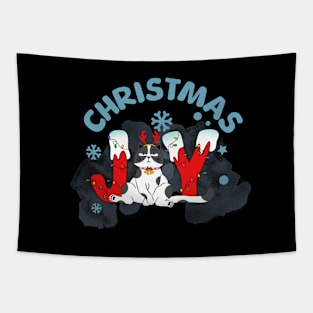 Christmas joy Tapestry