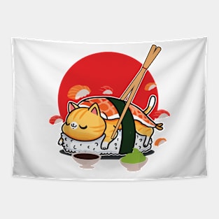 Sushi Cats Tapestry