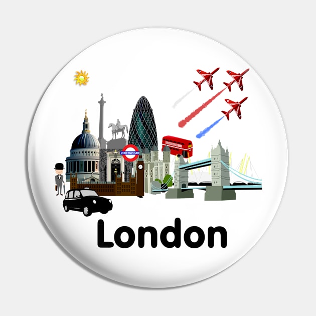 London Pin by tradeit