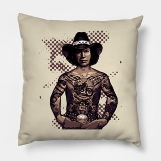 David Allan Coe // Tattoo Pillow