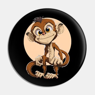 My monkey design Pin