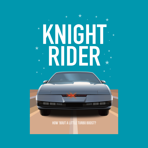 Knight Rider TV Series by MoviePosterBoy