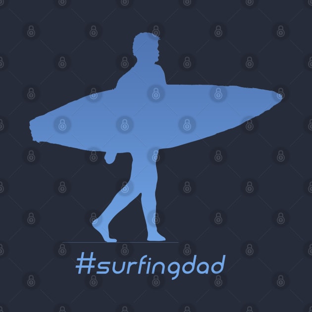 #surfing dad by junochaos