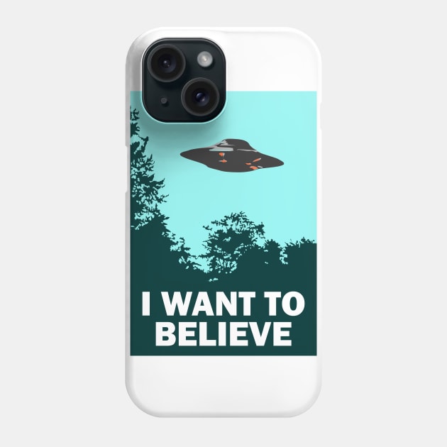 I want to believe Phone Case by Blade Runner Thoughts