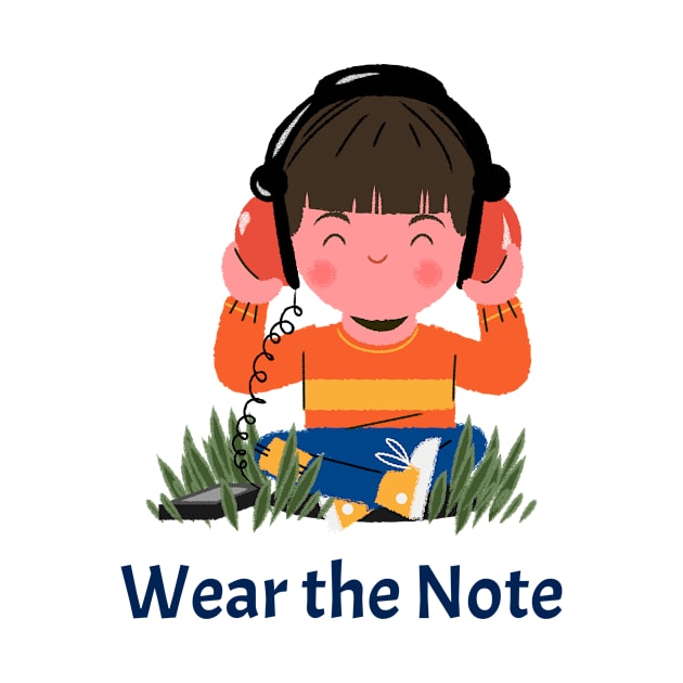 Wear the Note by T-shaped Human