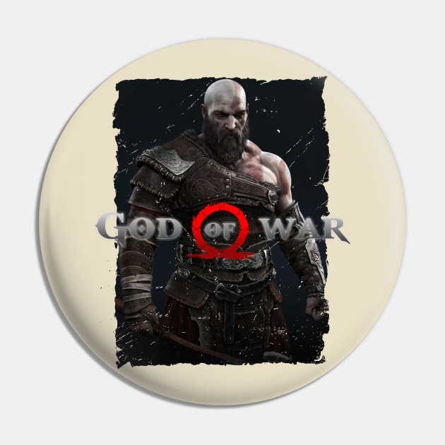 God of War Pin by small alley co