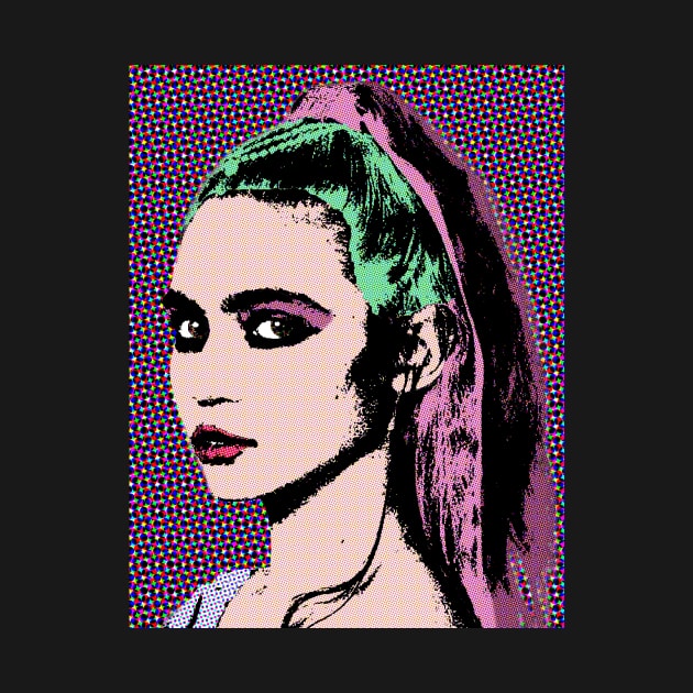 grimes style pop art by soundofpopart