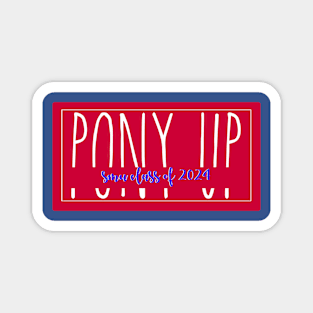 Pony Up SMU 2024 Magnet