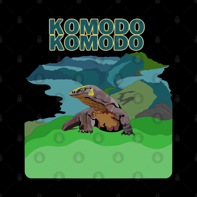 Komodo Dragon by Adarma